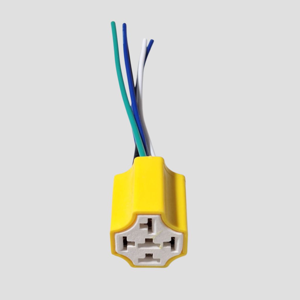 Soket Relay 5 Kaki Socket Relay 5 Kaki Keramik Soket Relay Klakson Lampu