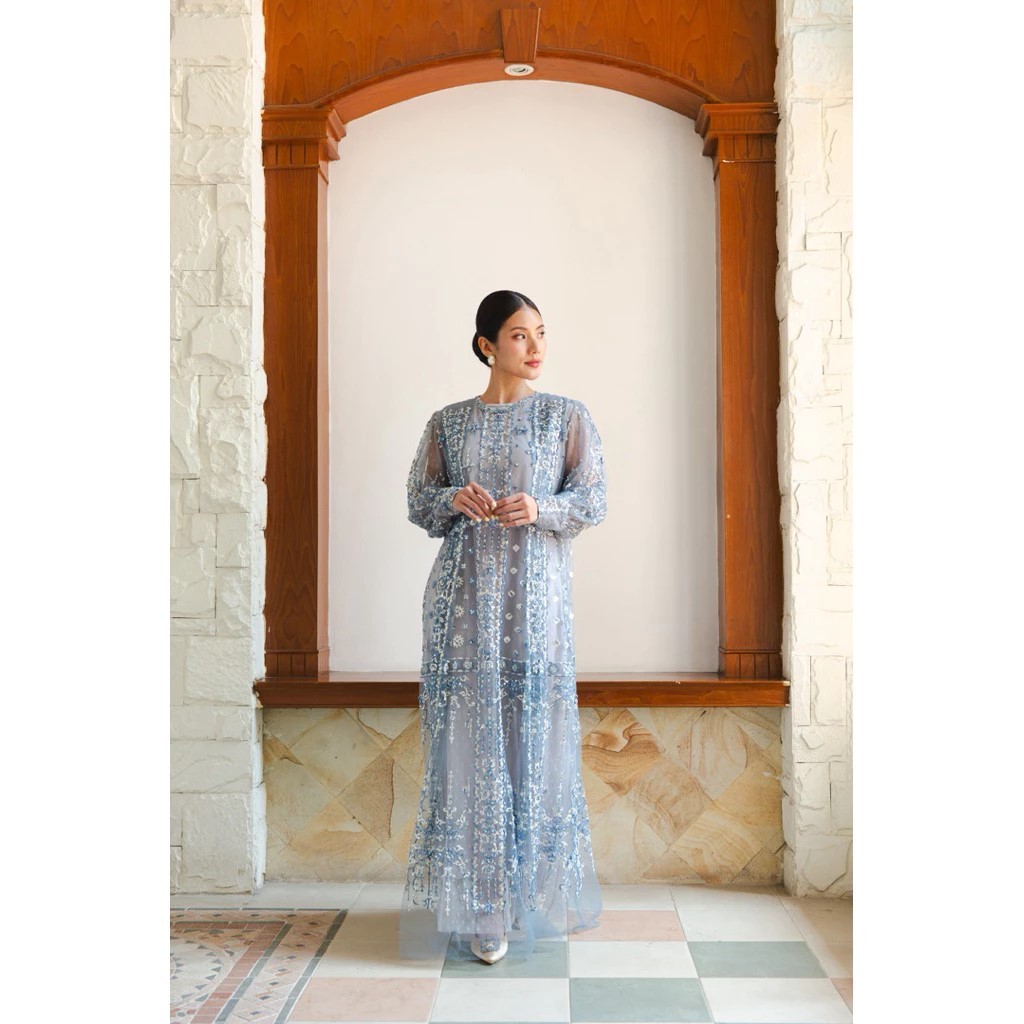 [RENT/SEWA] Luxxe Studio - Lumi Dress in Blue