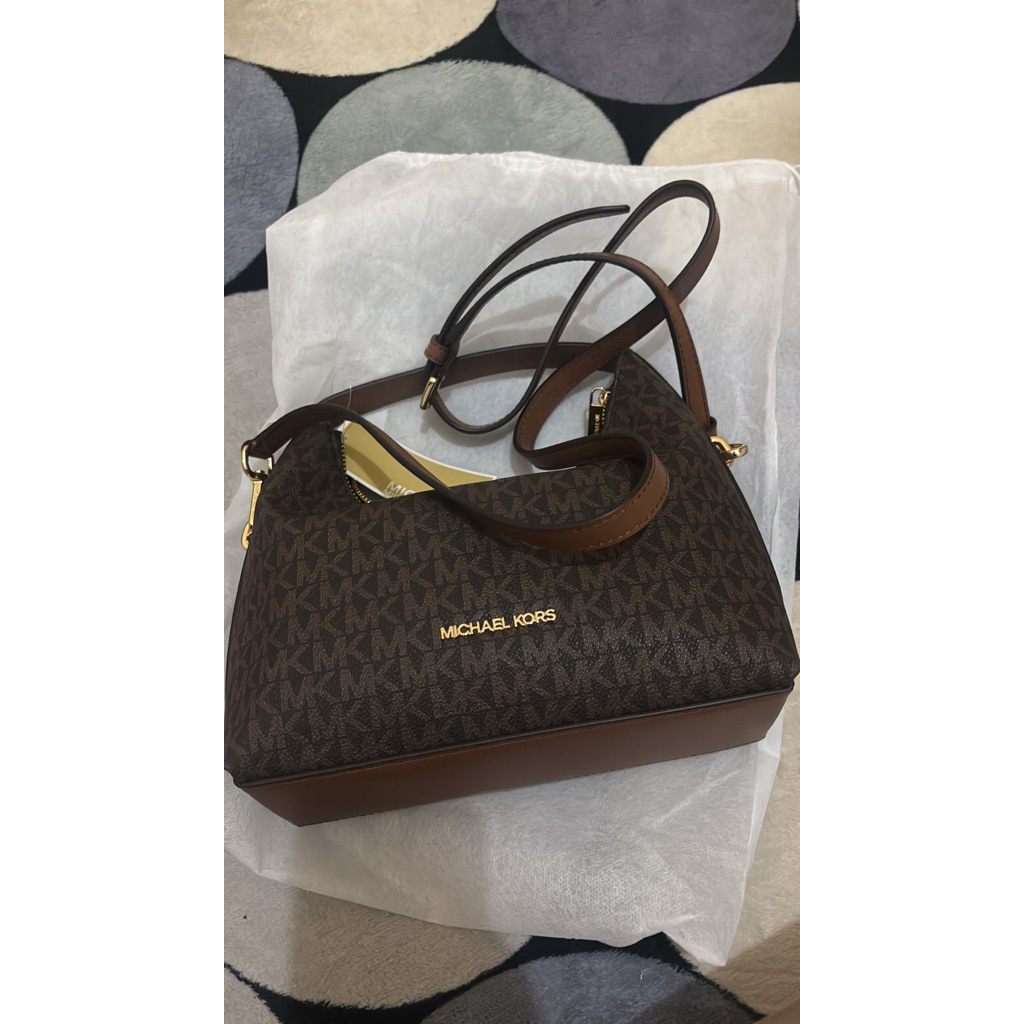 (Preloved) Michael Kors Signature Brown