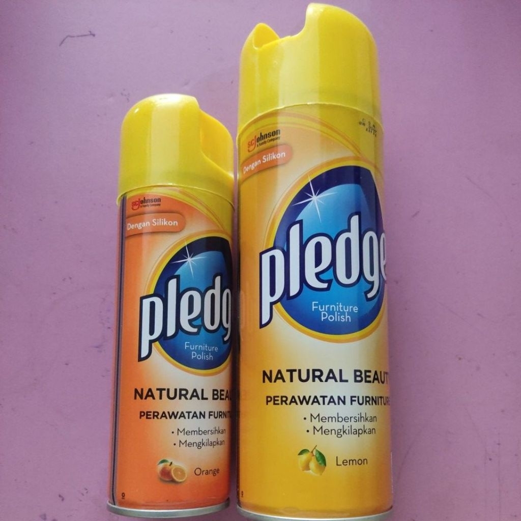 Pledge lemon pengkilap motor