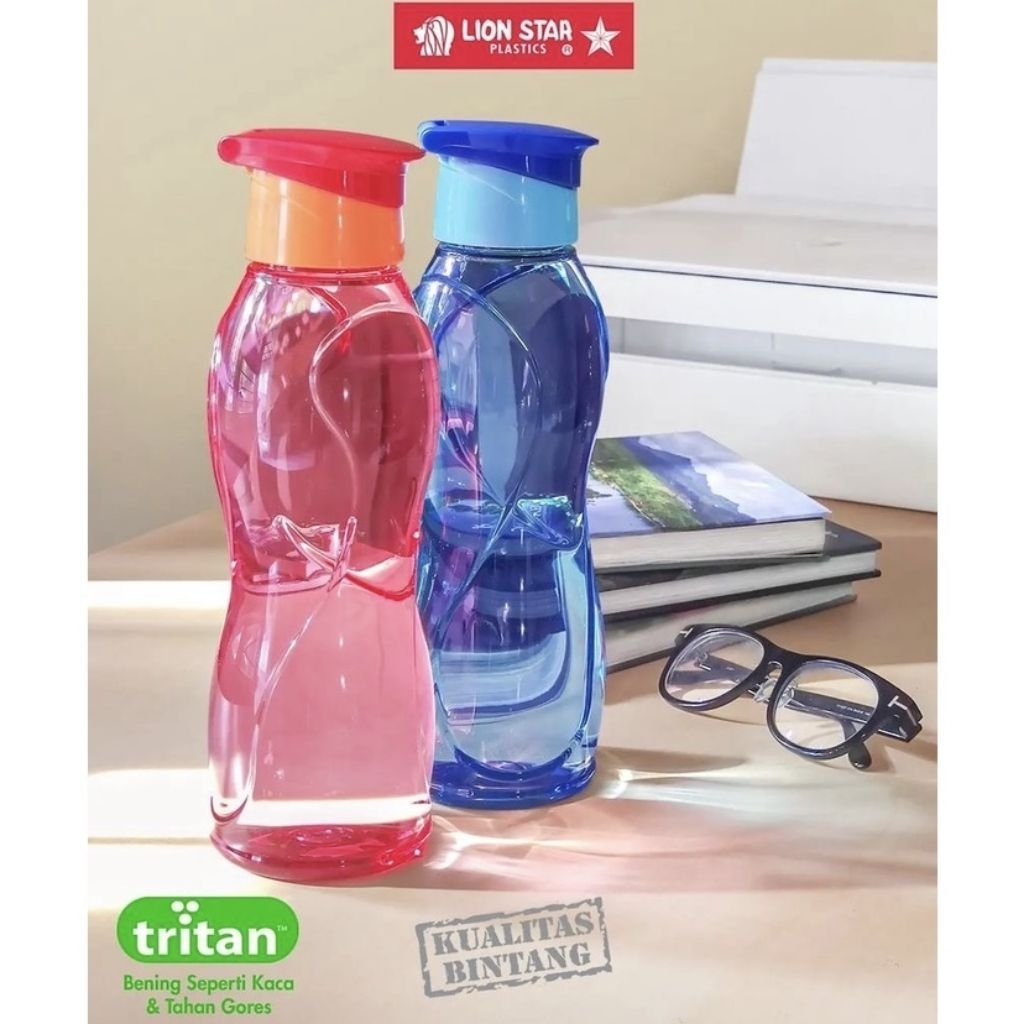 Lion Star Botol Minum/Sport Bottle Filo Tritan 1000 ML/Botol Minum Sport Lion Star Kelas Bintang