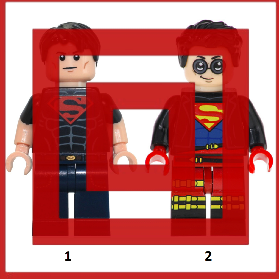 DC Superboy Superman Lex Luthor Kal Kon El Clone Action Figure Mini