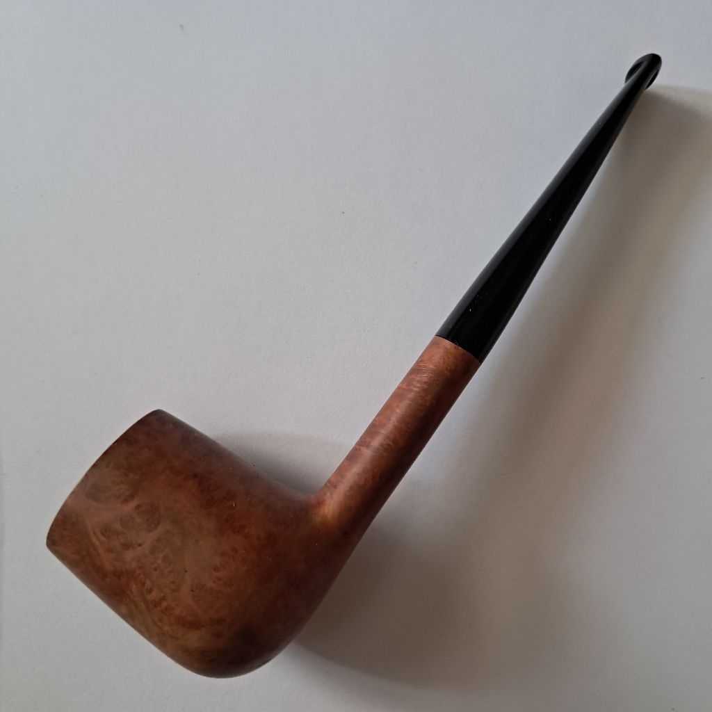 NOS AA BRIAR BILLIARD OVAL SANK PIPA BRIAR PIPA CANGKLONG KAYU ANTIQUE NEW OLD STOCK