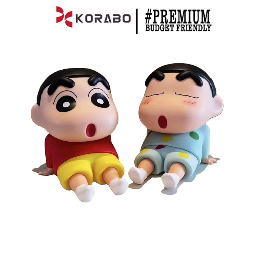 Korabo 3D Holder Phone Crayon Sinchan Cartoon Support Cell Phone Stand