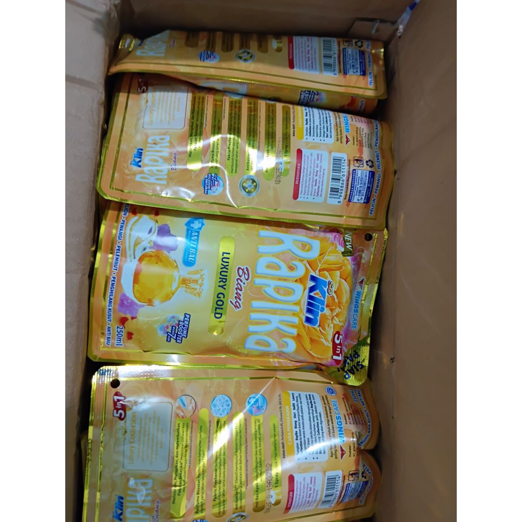 rapika biang luxuary gold/rapika biang luxuary biru