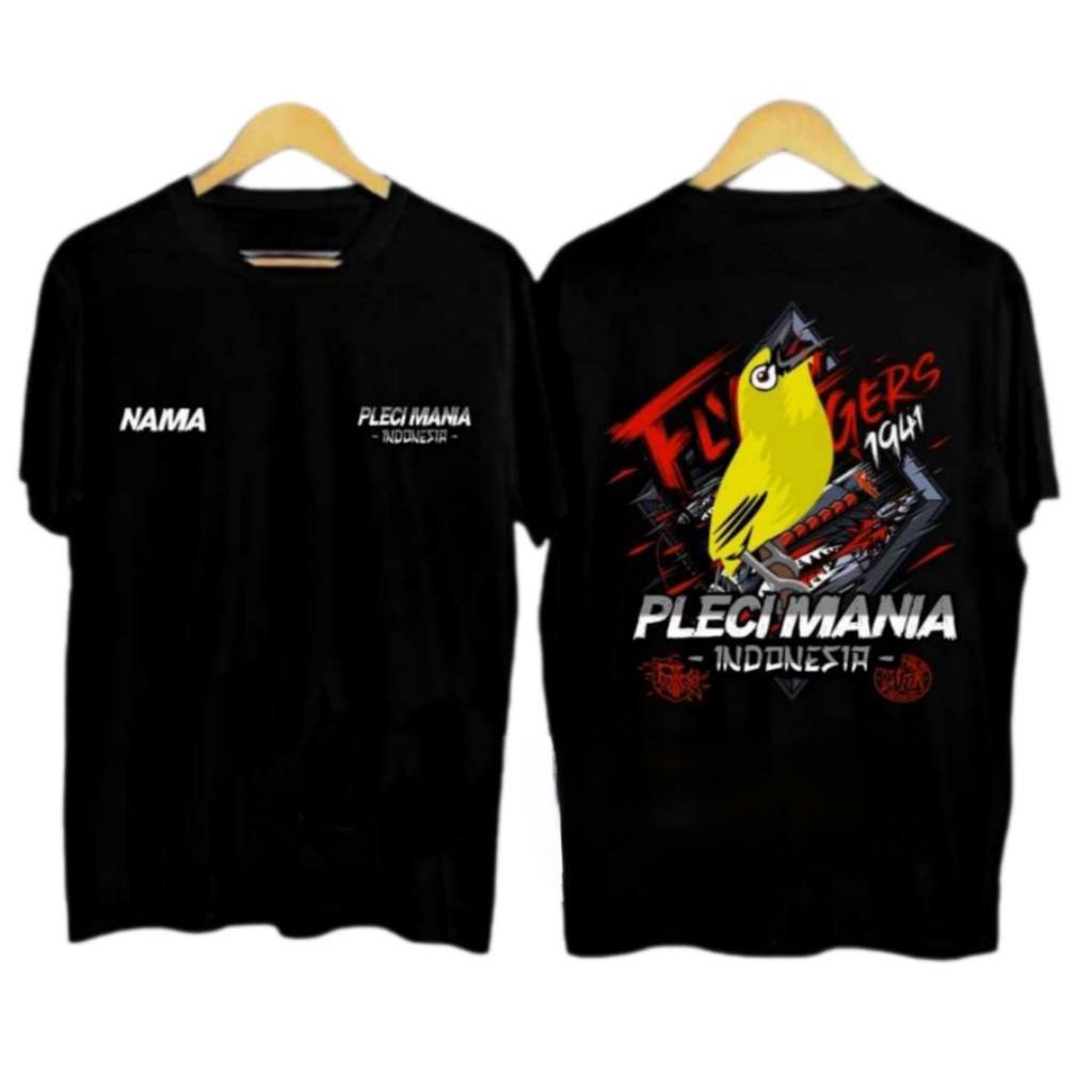 KAOS TSHIRT PLECI MANIA INDONESIA//TSHIRT DTF