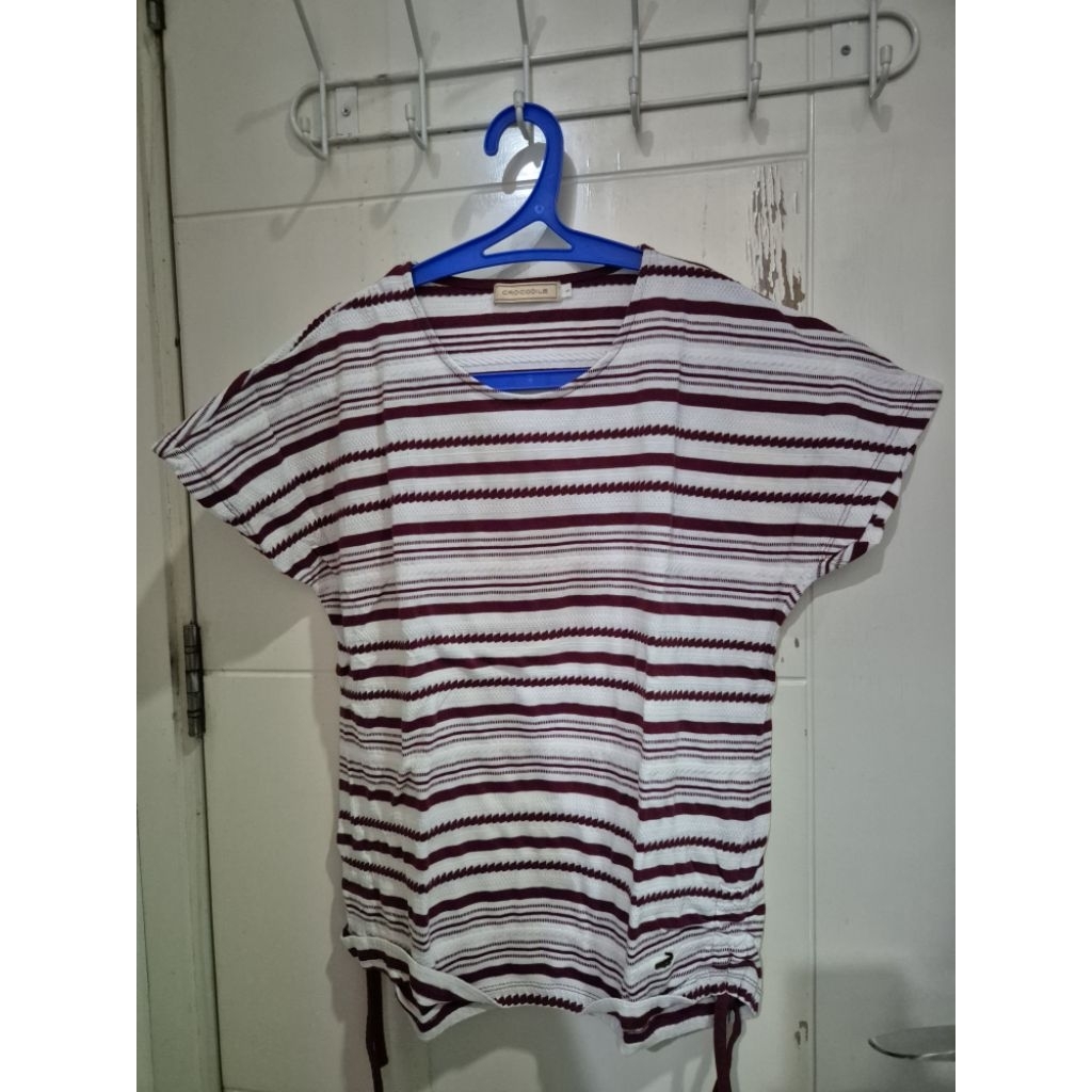 Preloved Atasan Kaos Blouse Kemeja Crocodile Perempuan Murah