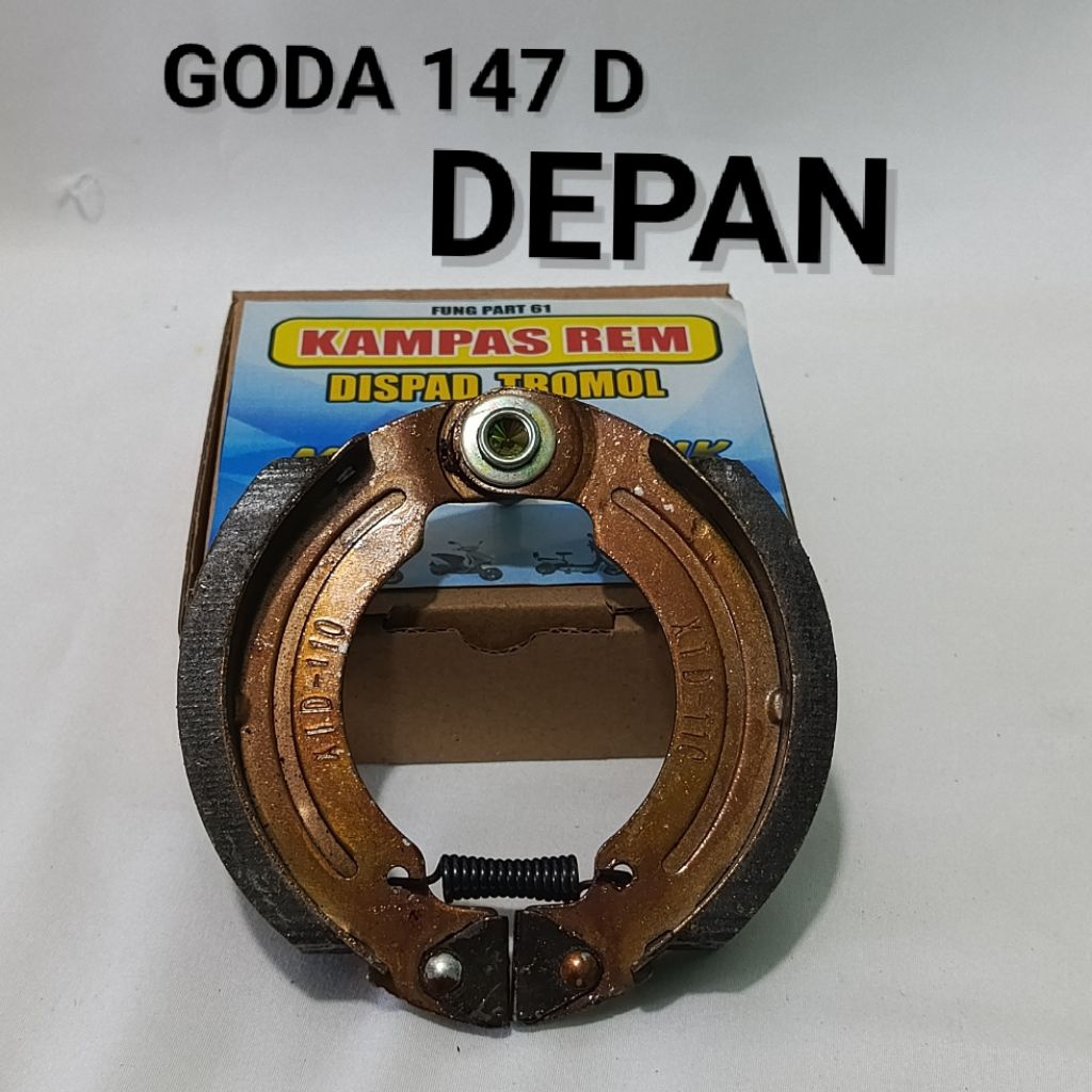 KAMPAS REM DEPAN GODA 147D /KAMPAS REM SEPEDA LISTRIK GODA 147 D