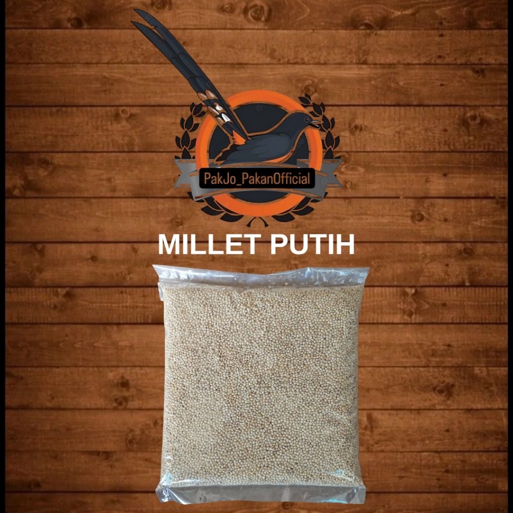 MILET PUTIH VITA, MILET PUTIH PAKAN BURUNG LOVE BIRD