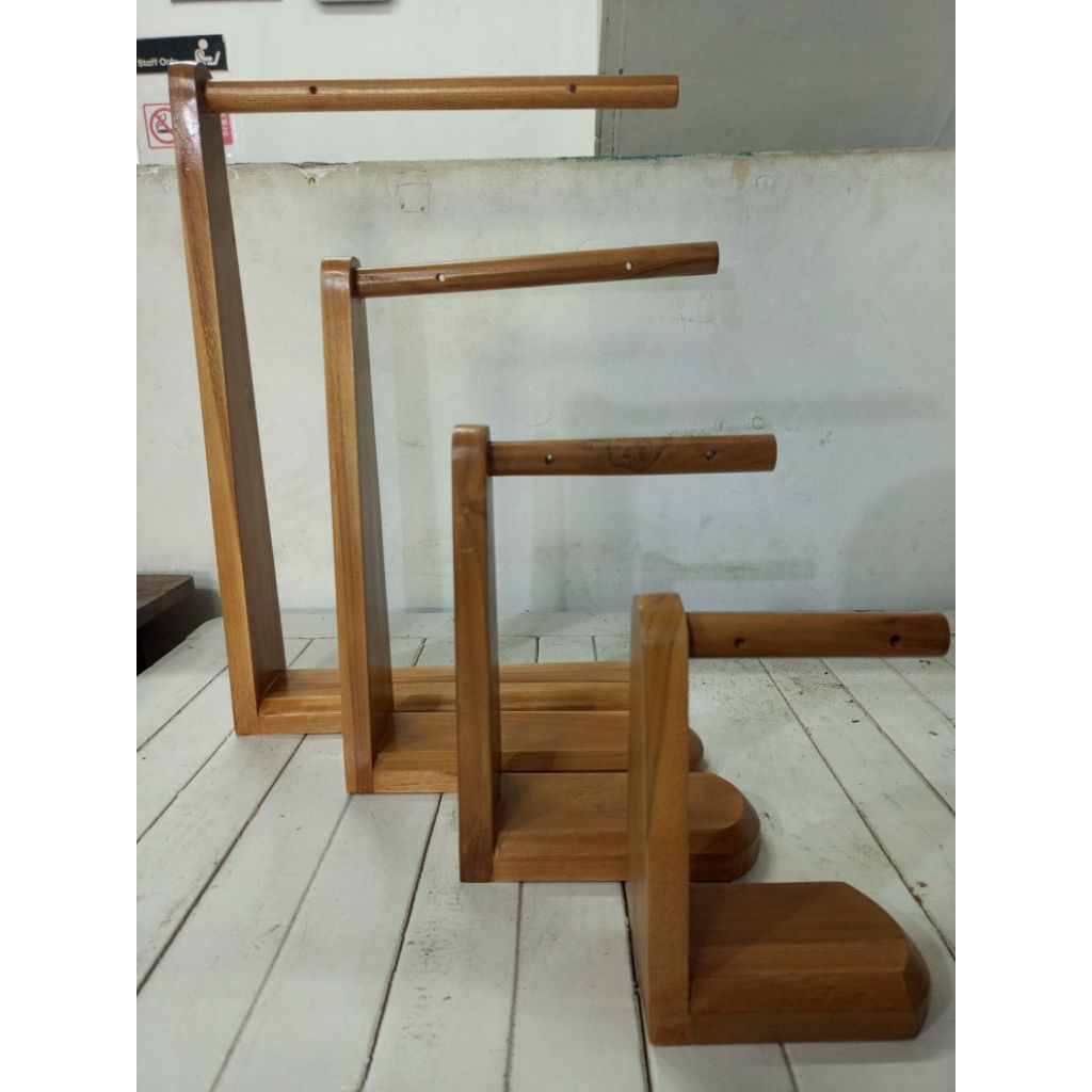 Wooden Menu Stand / Tempat Menu Kayu | Display Menu Cafe & Warung