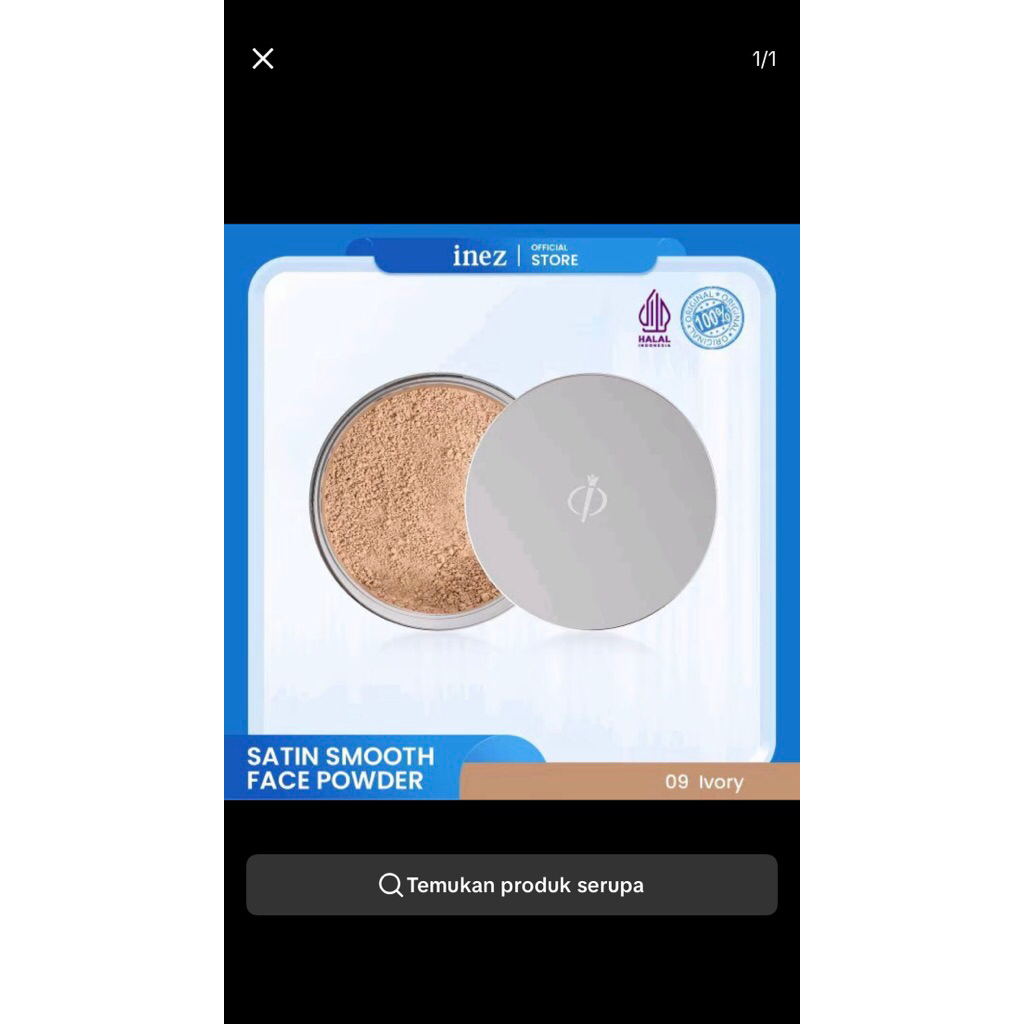 satin smooth face ivory