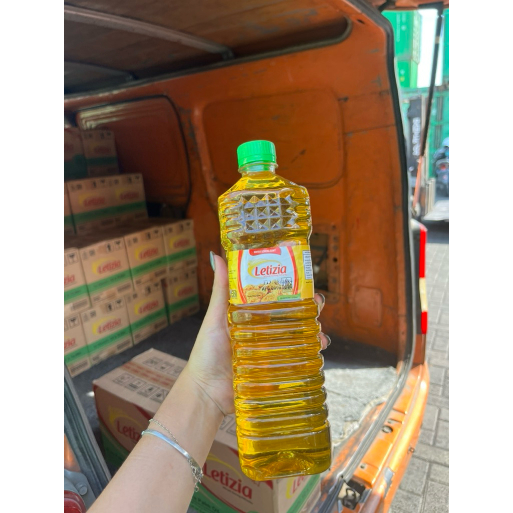 Minyak Goreng Botol Letizia 1L - 1 dus isi 12 Botol - JATIM