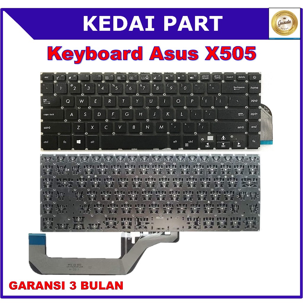 Keyboard Asus X505 X505B X505BA X505Z X505ZA X506 X505BP R504Z K505 K505ba