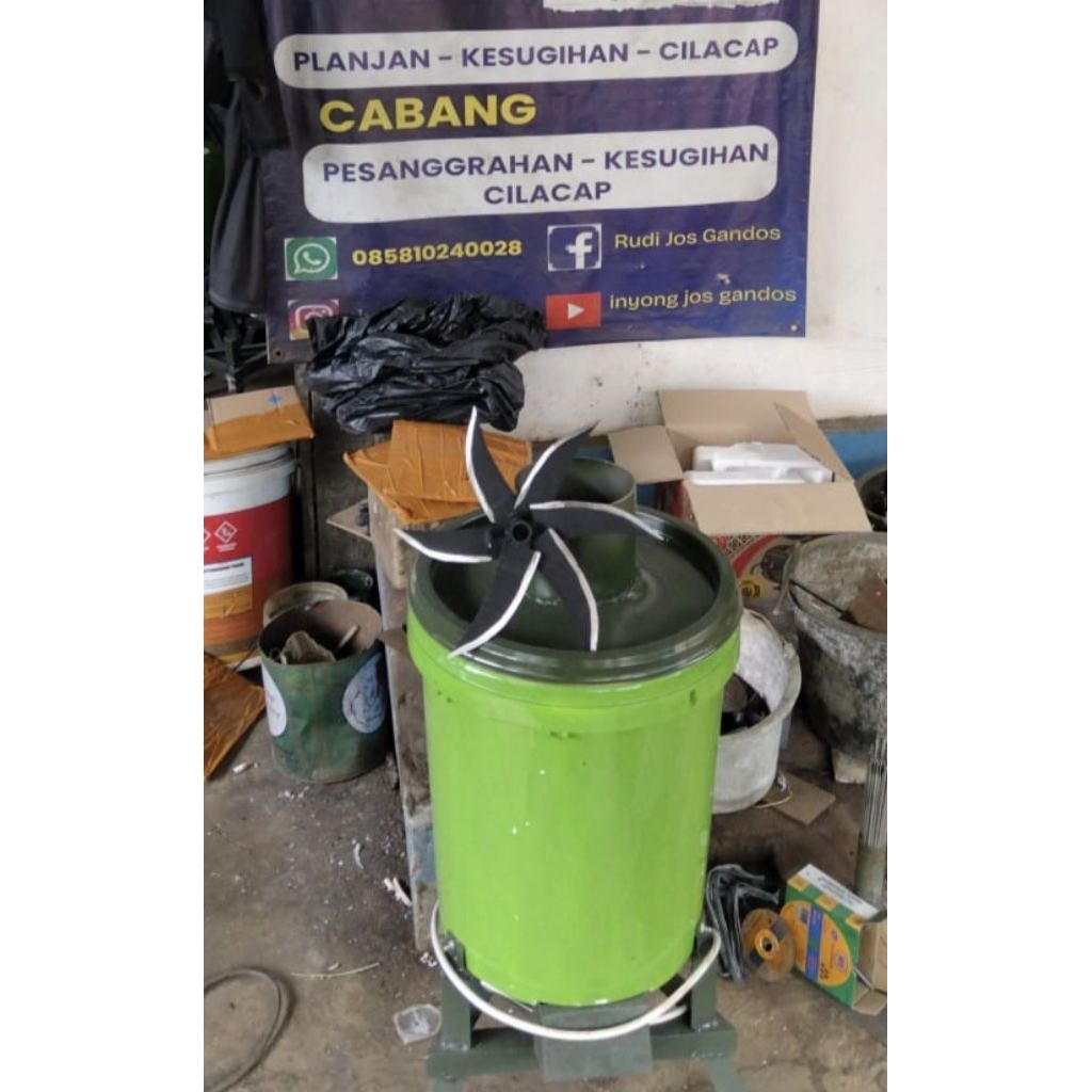 Chopper Blender fullset 6 mata pisau