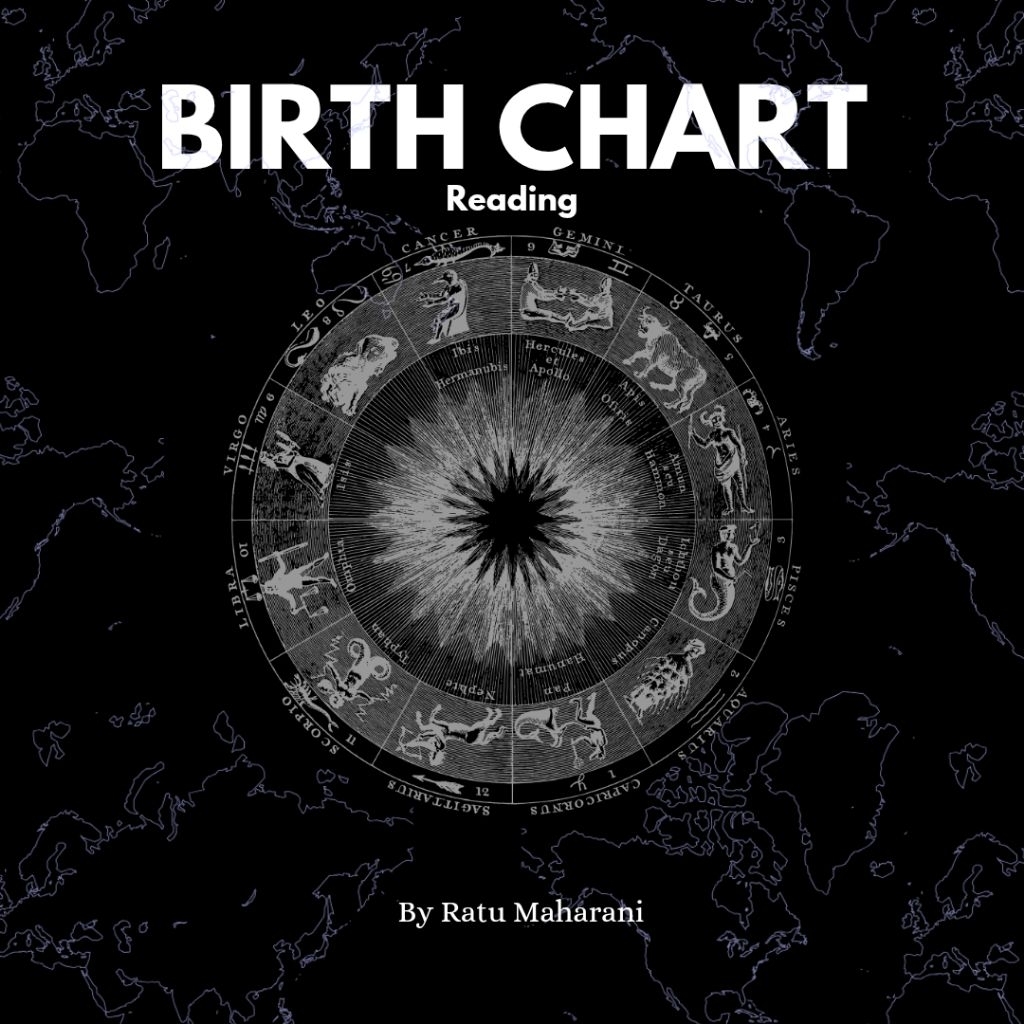 Birth Chart Reading | Western & Vedic Astrology | by Ratu Maharani