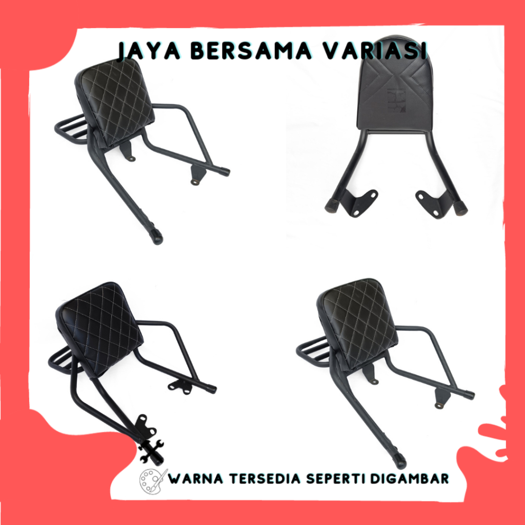 SANDARAN SENDERAN JOK BELAKANG MOTOR ALL BEAT STREET DELUXE FI KARBU SENDERAN JOK MOTOR SCOOPY NMAX 