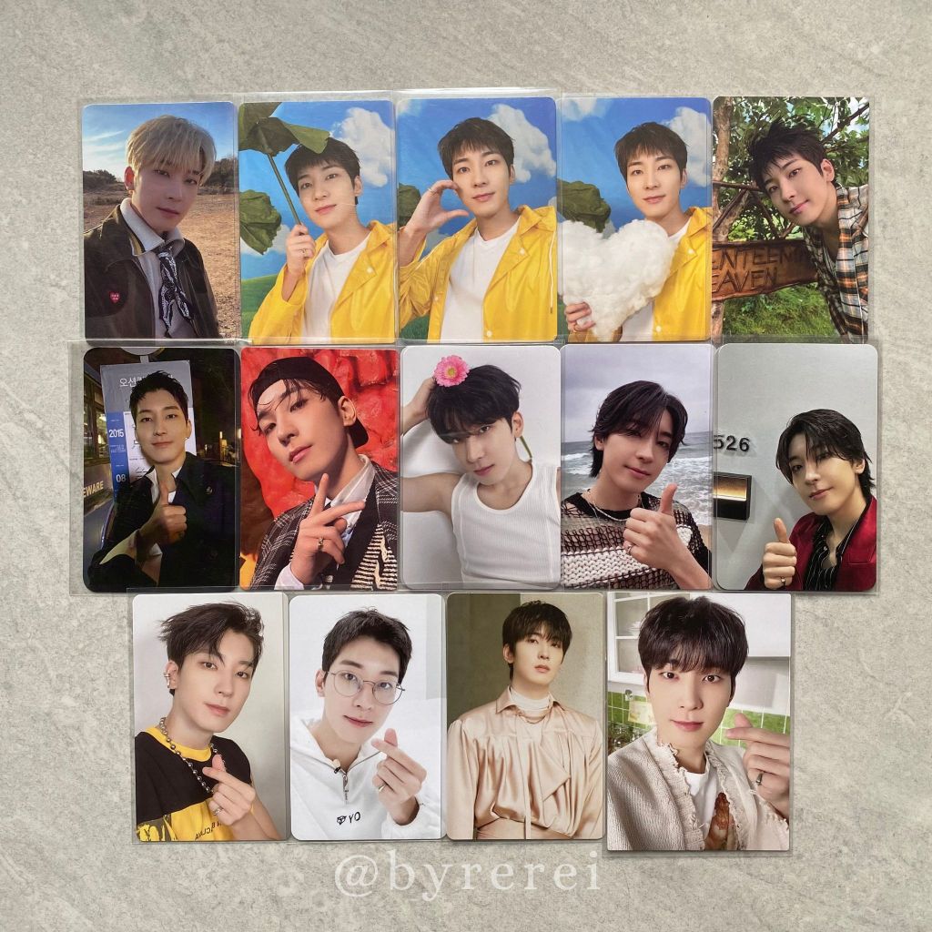Wonwoo Seventeen Official Photocard Seventeenth Heaven 17th Carat ver carver FML Joeun Beatroad Fans