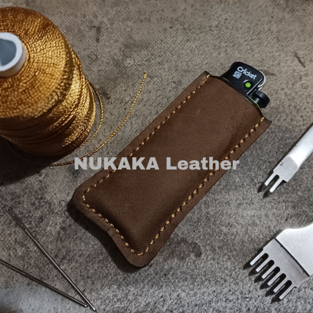 lighter case sarung korek api cricket crazy horse