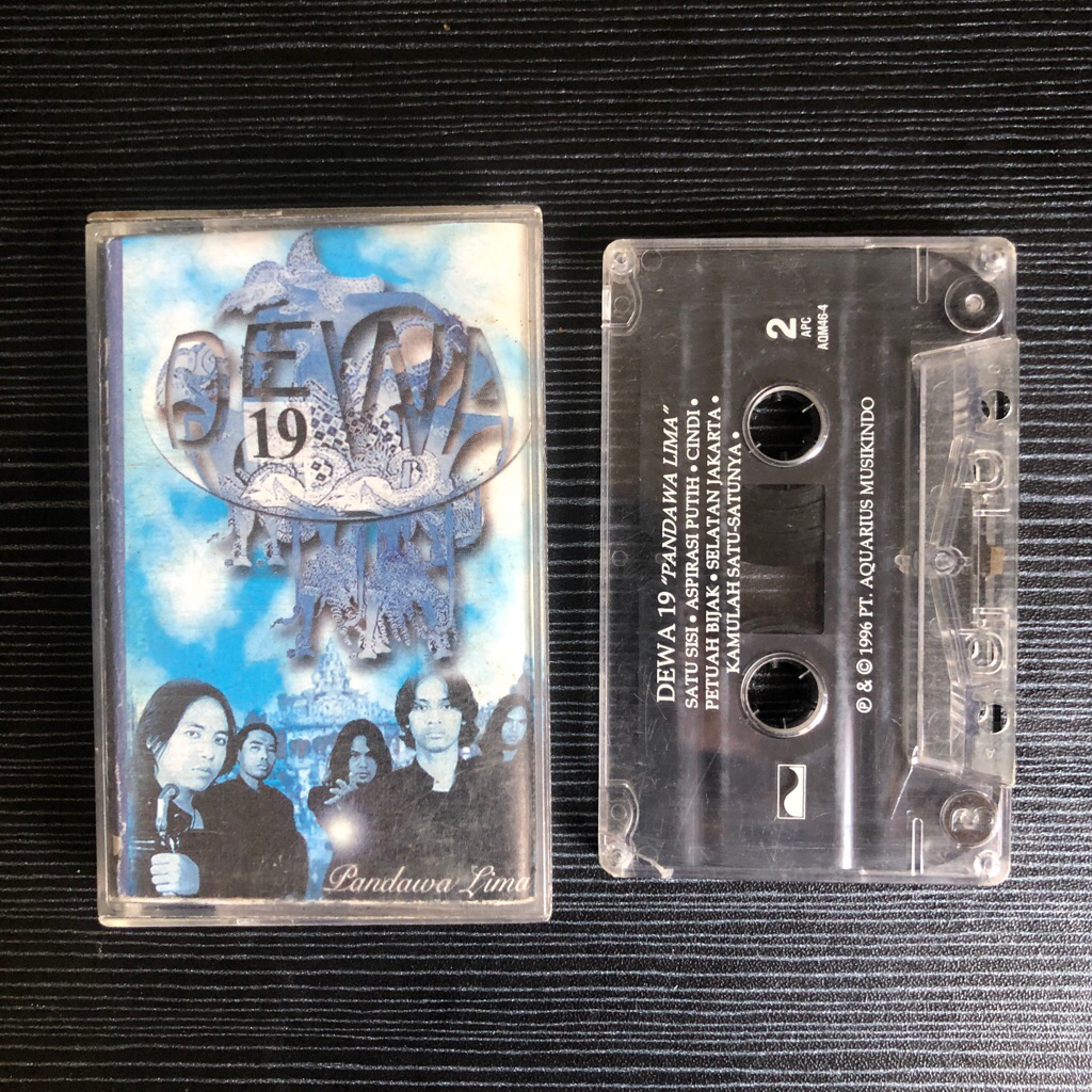 Kaset Dewa 19 Album Pandawa lima