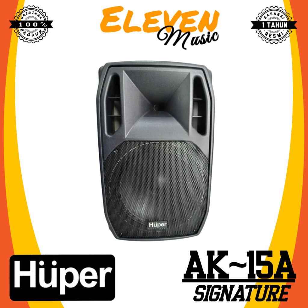 Huper AK-15A Signature Speaker Aktif 15 Inch Original Huper AK15A Signature