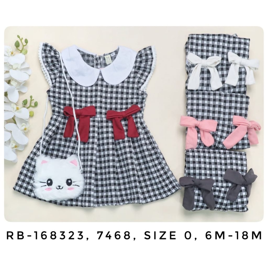 BAJU ANAK PEREMPUAN DRESS GROSIR ISI 4