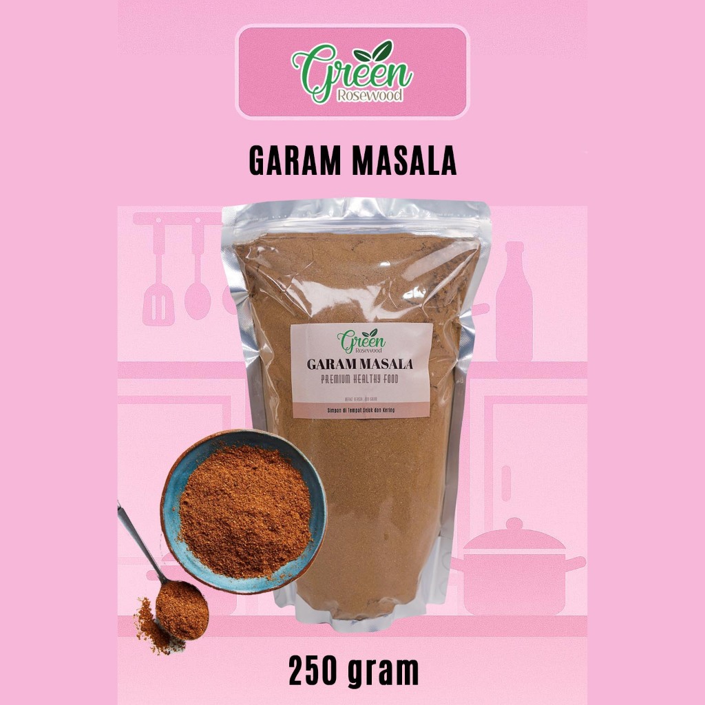 GARAM MASALA 250GR /  GARAM MASALA IMPORT INDIA 250 GRAM / GARAM REMPAH INDIA 250 GR
