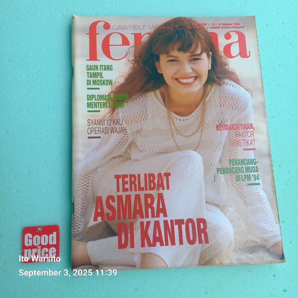 Majalah Femina tahun 1990an VI