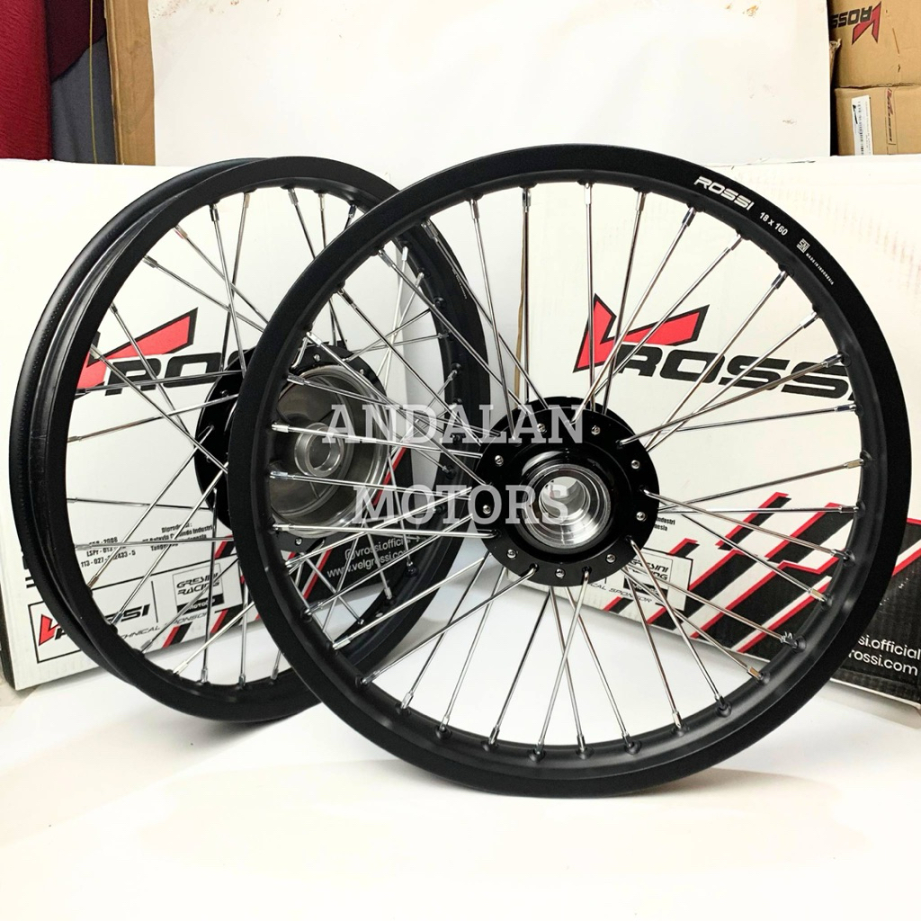 VELG RX KING SEPASANG VROSSI RING 17 DAN 18 DEPAN BELAKANG VELG VROSSI RX KING