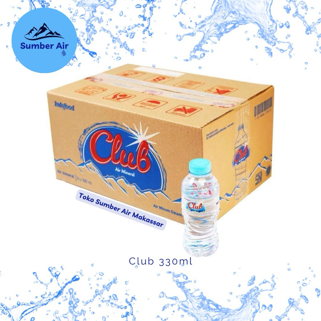 Air Mineral Club 330ml (1 Dus)