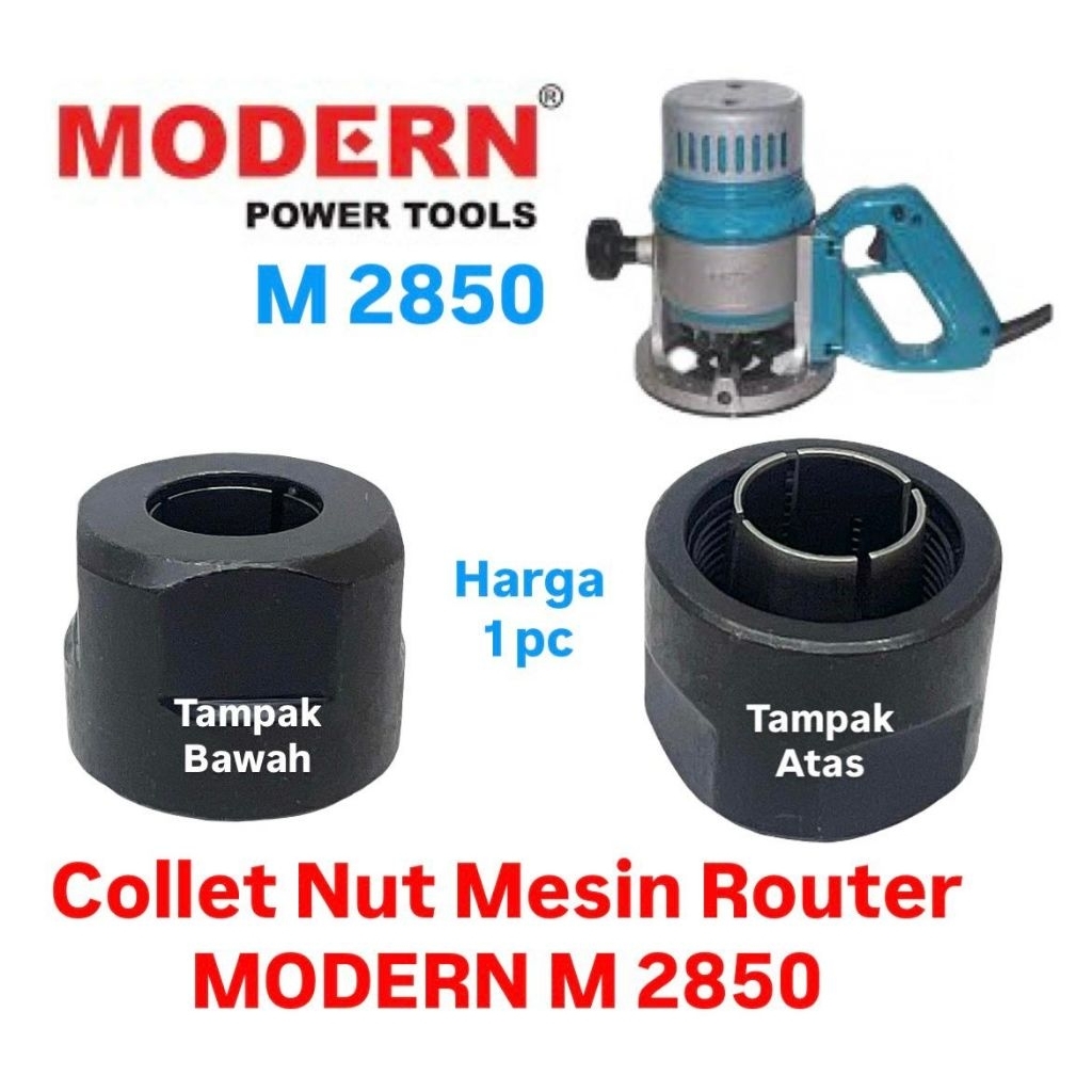 MODERN Collet Nut Mesin Router m2850 m2800 mt360 3600h 3612