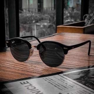 Kacamata Rayban Clubround 4246 Black Mate second