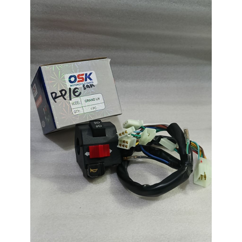 [1UNIT] SAKLAR GRAND LH MERK OSK SAKLAR LAMPU MOTOR GRAND KIRI