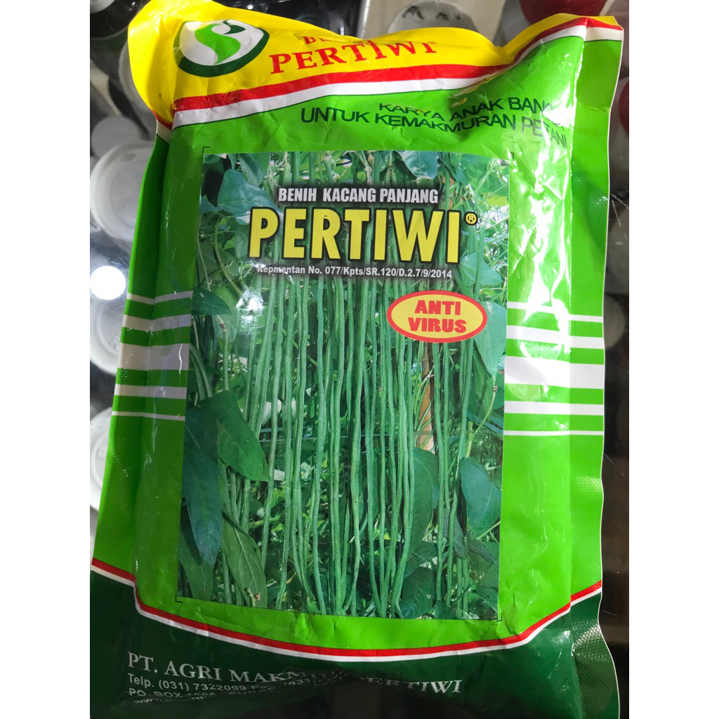 Benih pertiwi 500 gram (Kacang Panjang)