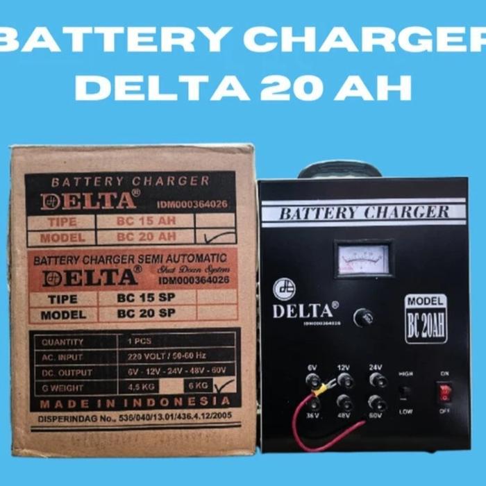 Battery charger / Cas aki DELTA BC 20AH