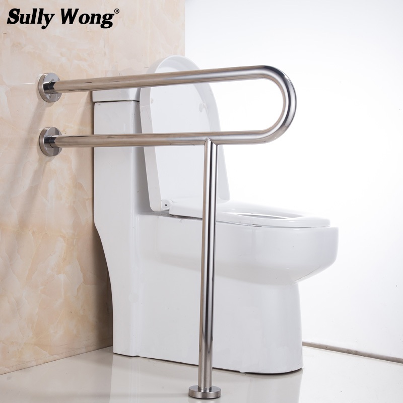 70*70CM Pegangan Kloset Lansia / Grab Bar Kamar Mandi / Grab Bar Kamar Mandi