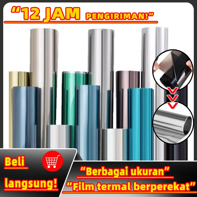 【upgrade】kaca film one way jendela rumah kaca film cermin jendela rumah stiker kaca stiker kaca jend