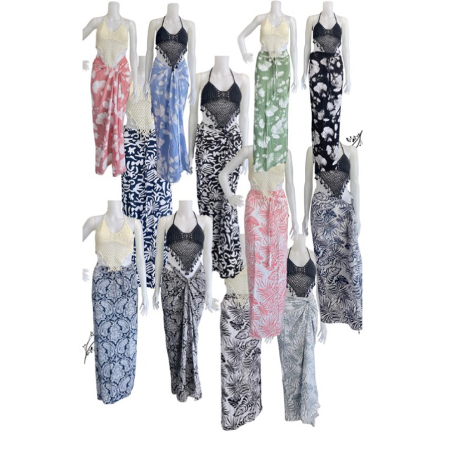 kamen pantai / kain pantai tali lebar 120-130 cm standard size