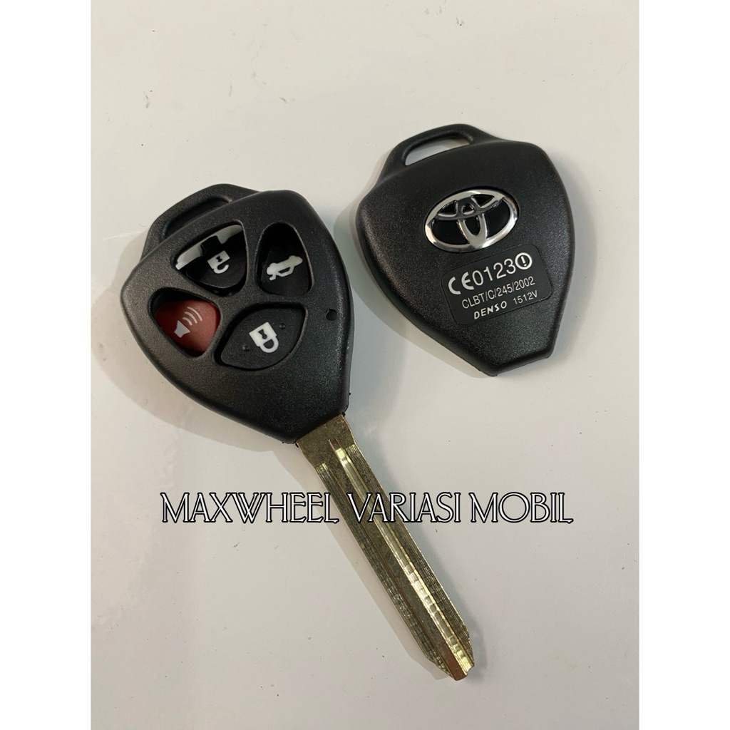 Casing Kunci Innova Fortuner Lama 4 tombol