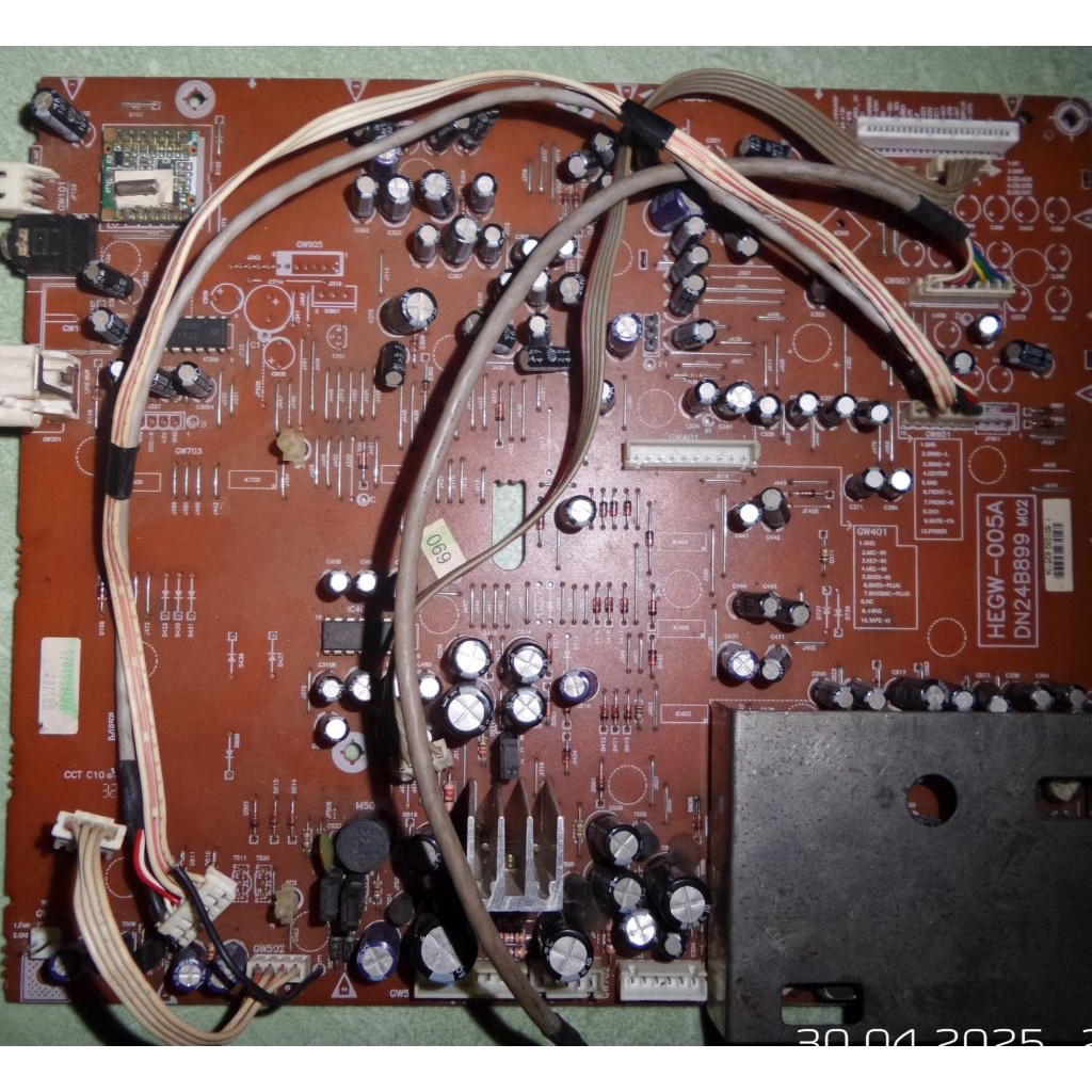 Mainboard mesin Tengah Polytron Bigband BB5201