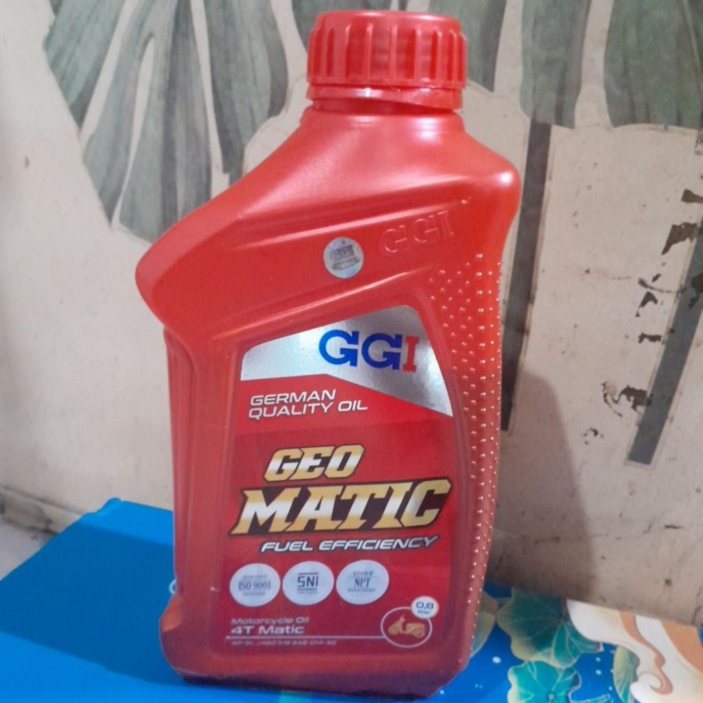 oli GGI geo matic fuel effiency 0.8 800ml 4t matic