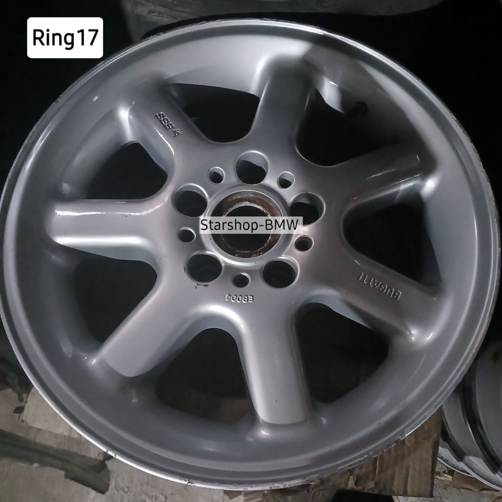 VELG BBS BUGATTI RING17x8 ET 40 PCD 5×120 MADE IN ITALY (1SET 4PCS)