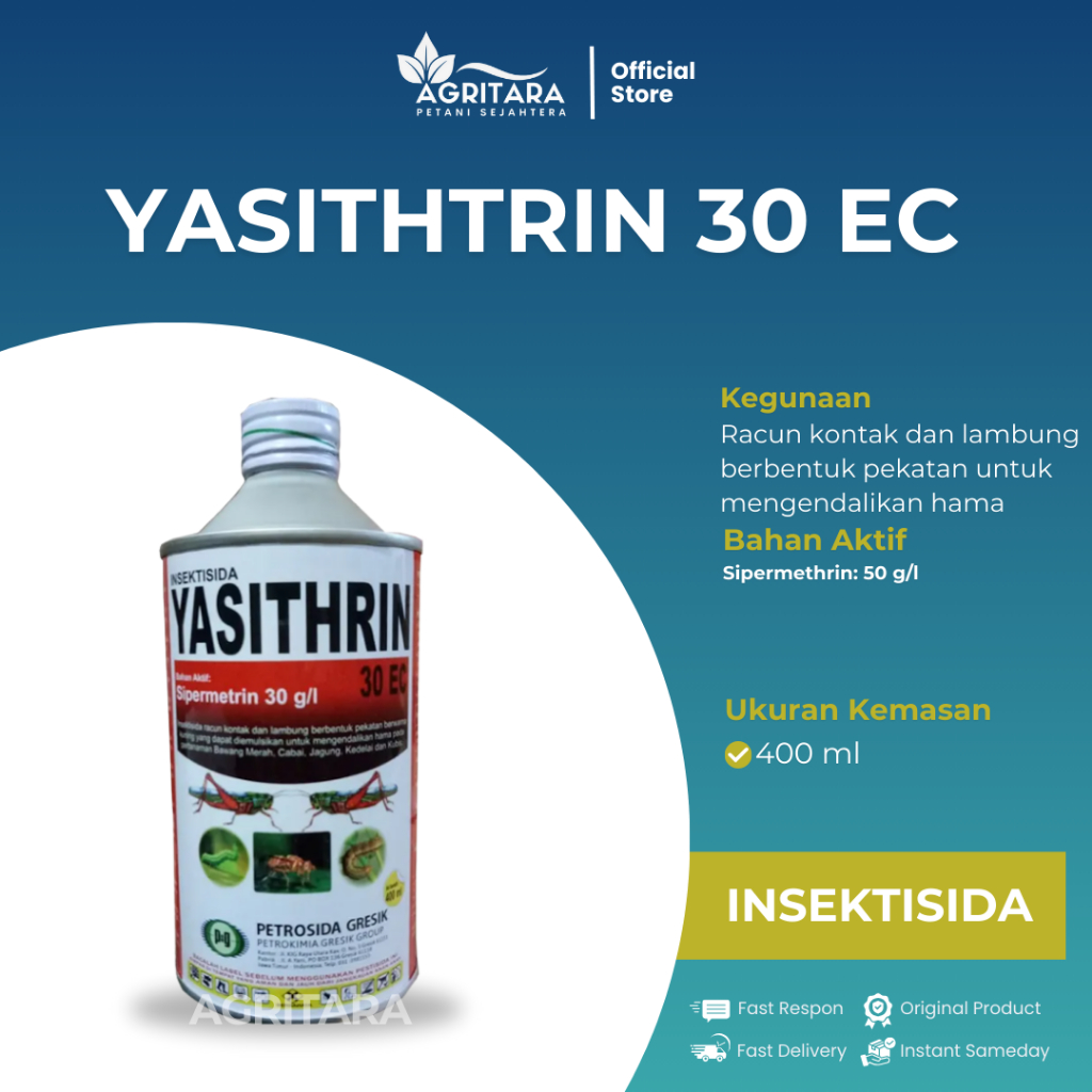 INSEKTISIDA YASITHRIN 30 EC 400 ml