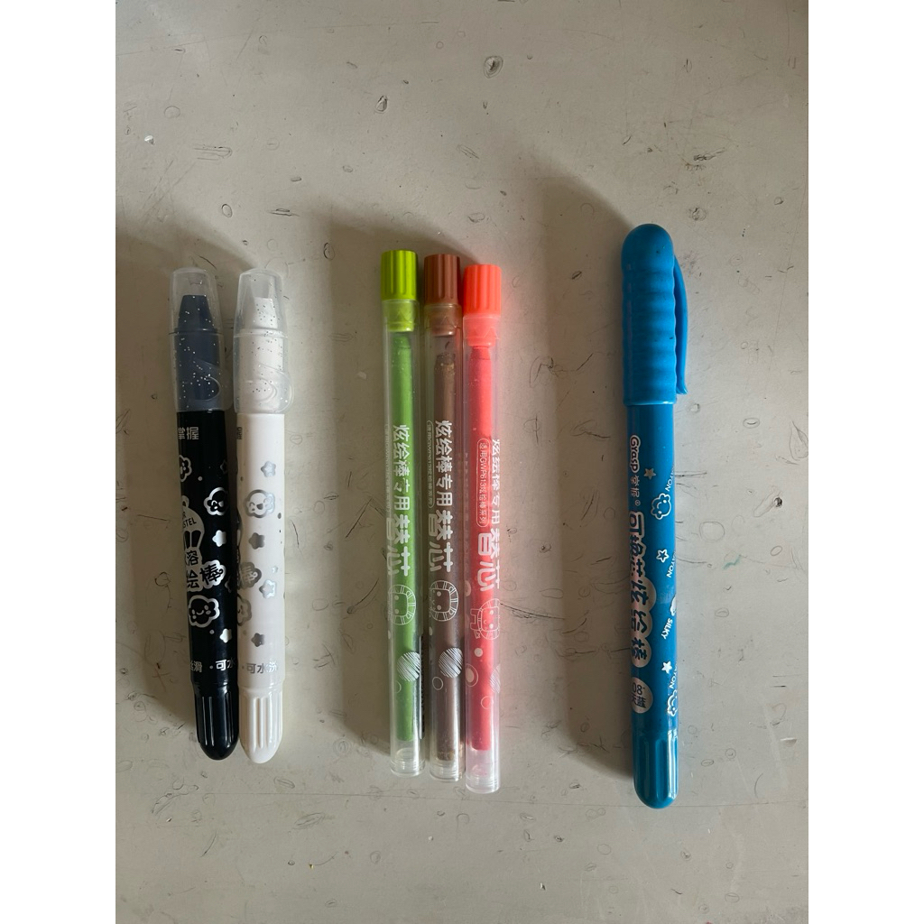 refill grasp satuan crayon oil pastel