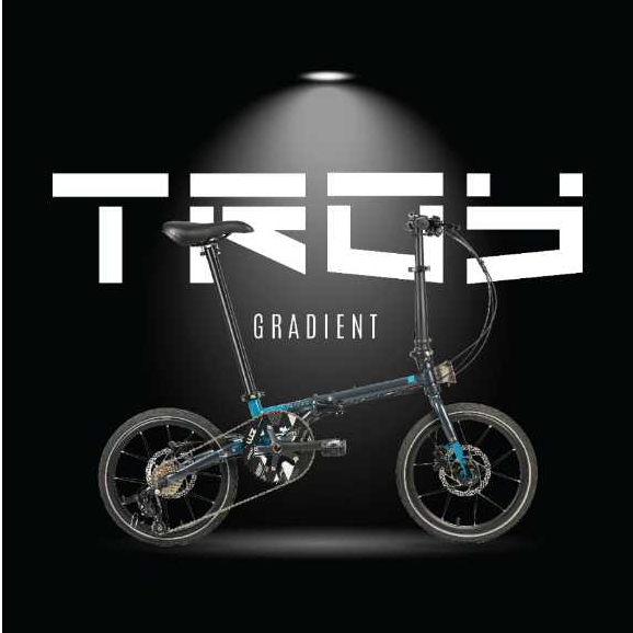 Sepeda Lipat 16" Element TROY GRADIENT 10 Speed