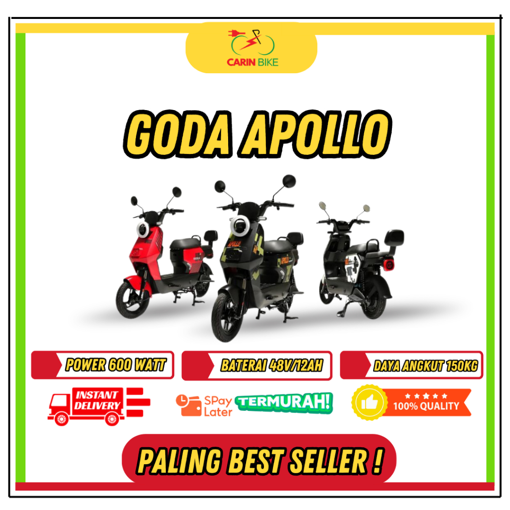 SEPEDA LISTRIK GODA 118 APOLLO