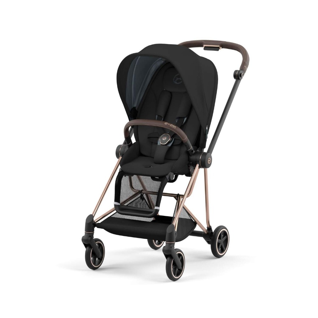 CYBEX STROLLER MIOS PREMIUM BLACK ROSE GOLD