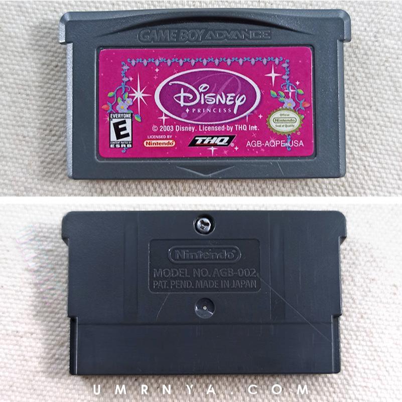 Kaset Disney Princess Original Nintendo Gameboy Advance GBA