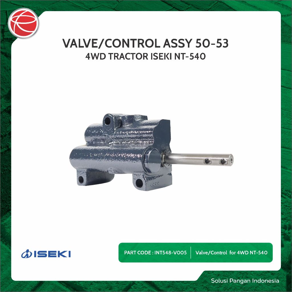 VALVE/CONTROL ASSY 50-53 / SPAREPART FOR ISEKI TRAKTOR NT548F / TRAKTOR 4 RODA / ISEKI TRAKTOR / ISE