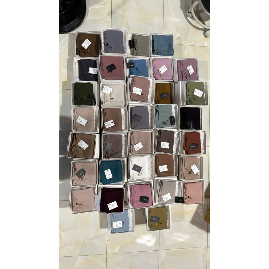 CAMELA SCARVES polos SHAFA series (Ready Siap Kirim )