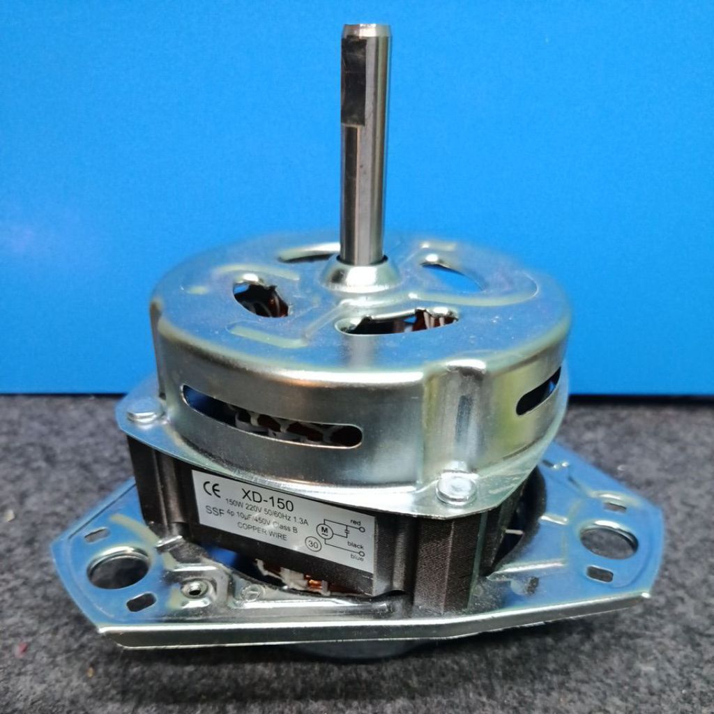 Dinamo Mesin Cuci Pencuci 2 Tabung  As 12mm